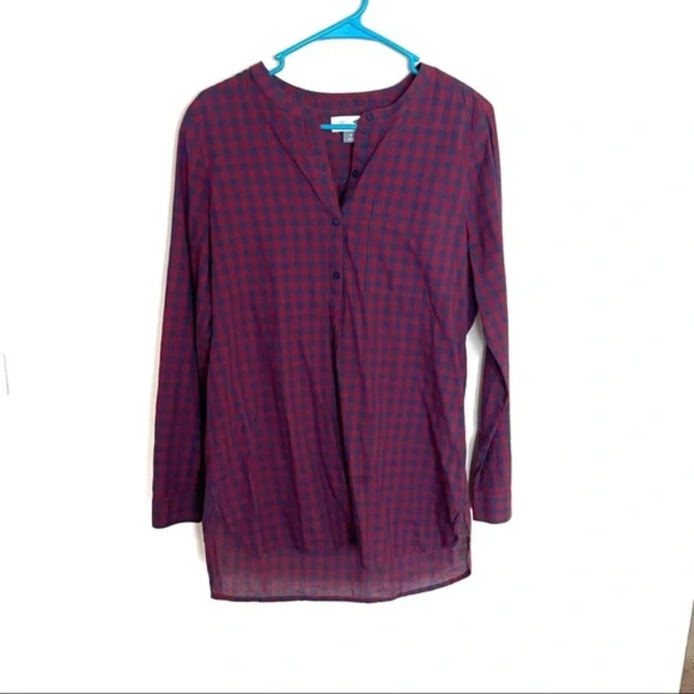 NWOT Old Navy Gingham Tunic Top
